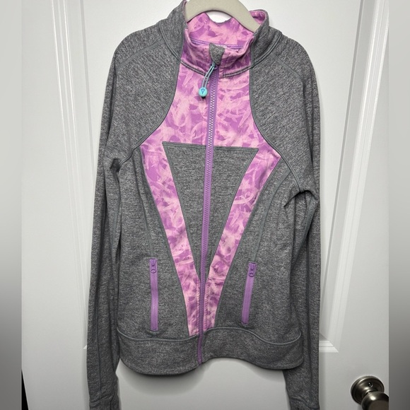 Ivivva Girls Perfect Your Practice Purple/Gray Size 12 - Picture 1 of 4